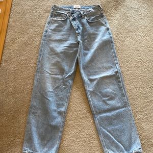 Agolde Crisscross jean. Size 27